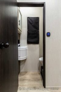 2026 Forest River Rogue Armored 32L132 Toy Hauler Travel Trailer Interior Image