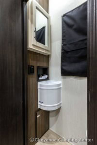 2026 Forest River Rogue Armored 32L132 Toy Hauler Travel Trailer Interior Image