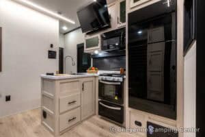 2026 Forest River Rogue Armored 32L132 Toy Hauler Travel Trailer Interior Image