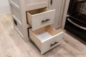 2026 Forest River Rogue Armored 32L132 Toy Hauler Travel Trailer Interior Image