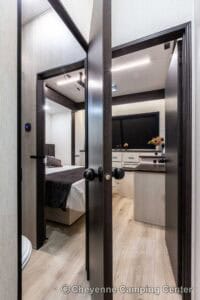 2026 Forest River Rogue Armored 32L132 Toy Hauler Travel Trailer Interior Image