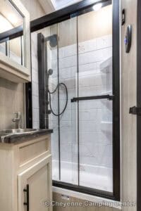 2026 Forest River Rogue Armored 32L132 Toy Hauler Travel Trailer Interior Image