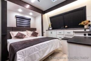 2026 Forest River Rogue Armored 32L132 Toy Hauler Travel Trailer Interior Image
