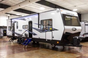 2027 Forest River Rogue Armored 32L132 Toy Hauler Travel Trailer Exterior Image