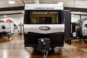 2027 Forest River Rogue Armored 32L132 Toy Hauler Travel Trailer Exterior Image