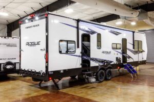 2027 Forest River Rogue Armored 32L132 Toy Hauler Travel Trailer Exterior Image