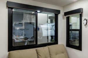 2027 Forest River Rogue Armored 32L132 Toy Hauler Travel Trailer Interior Image