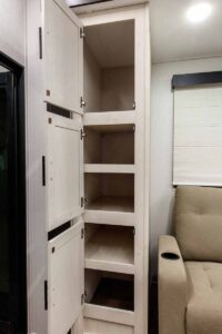 2027 Forest River Rogue Armored 32L132 Toy Hauler Travel Trailer Interior Image