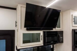 2027 Forest River Rogue Armored 32L132 Toy Hauler Travel Trailer Interior Image