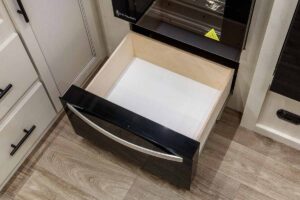 2027 Forest River Rogue Armored 32L132 Toy Hauler Travel Trailer Interior Image