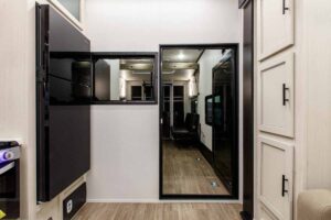 2027 Forest River Rogue Armored 32L132 Toy Hauler Travel Trailer Interior Image