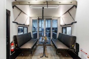2027 Forest River Rogue Armored 32L132 Toy Hauler Travel Trailer Interior Image