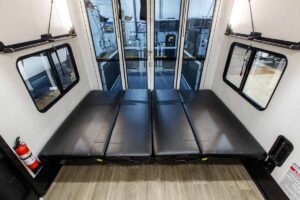 2027 Forest River Rogue Armored 32L132 Toy Hauler Travel Trailer Interior Image