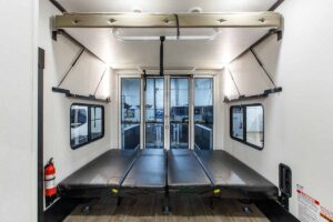 2027 Forest River Rogue Armored 32L132 Toy Hauler Travel Trailer Interior Image
