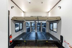2027 Forest River Rogue Armored 32L132 Toy Hauler Travel Trailer Interior Image