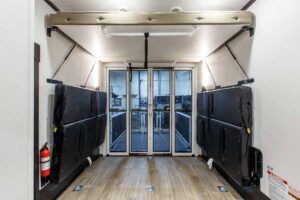 2027 Forest River Rogue Armored 32L132 Toy Hauler Travel Trailer Interior Image