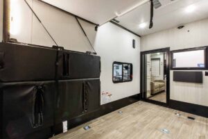 2027 Forest River Rogue Armored 32L132 Toy Hauler Travel Trailer Interior Image