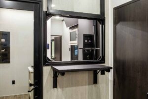 2027 Forest River Rogue Armored 32L132 Toy Hauler Travel Trailer Interior Image