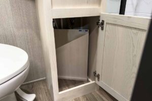 2027 Forest River Rogue Armored 32L132 Toy Hauler Travel Trailer Interior Image