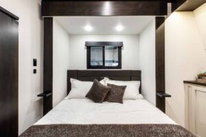 2027 Forest River Rogue Armored 32L132 Toy Hauler Travel Trailer Interior Image