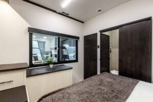 2027 Forest River Rogue Armored 32L132 Toy Hauler Travel Trailer Interior Image