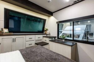 2027 Forest River Rogue Armored 32L132 Toy Hauler Travel Trailer Interior Image