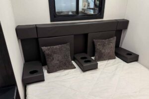2027 Forest River Rogue Armored 32L132 Toy Hauler Travel Trailer Interior Image