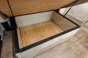 2027 Forest River Rogue Armored 32L132 Toy Hauler Travel Trailer Interior Image