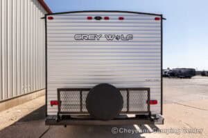 2021 Forest River Cherokee Grey Wolf 26DBH Used Bunkhouse Travel Trailer Exterior Image
