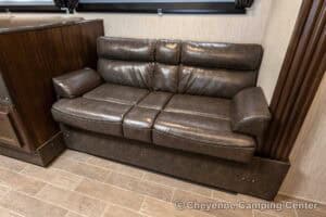 2021 Forest River Cherokee Grey Wolf 26DBH Used Bunkhouse Travel Trailer Interior Image
