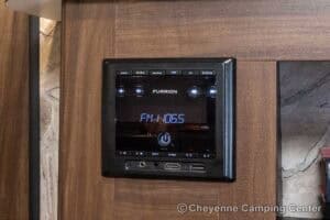 2021 Forest River Cherokee Grey Wolf 26DBH Used Bunkhouse Travel Trailer Interior Image
