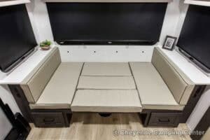 2026 Forest River Flagstaff Super Lite 26SRD Couples Travel Trailer Interior Image