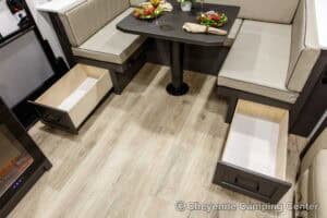 2026 Forest River Flagstaff Super Lite 26SRD Couples Travel Trailer Interior Image