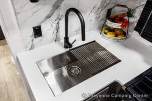 2026 Forest River Flagstaff Super Lite 26SRD Couples Travel Trailer Interior Image