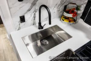 2026 Forest River Flagstaff Super Lite 26SRD Couples Travel Trailer Interior Image