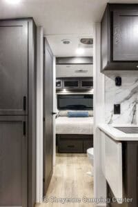 2026 Forest River Flagstaff Super Lite 26SRD Couples Travel Trailer Interior Image