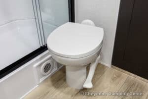 2026 Forest River Flagstaff Super Lite 26SRD Couples Travel Trailer Interior Image