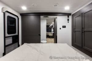 2026 Forest River Flagstaff Super Lite 26SRD Couples Travel Trailer Interior Image