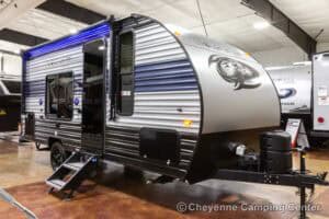 2022 Forest River Cherokee Wolf Pup 16FQ Used Travel trailer Exterior Image