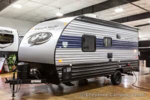 2022 Forest River Cherokee Wolf Pup 16FQ Used Travel trailer Exterior Image