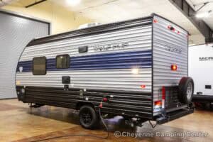 2022 Forest River Cherokee Wolf Pup 16FQ Used Travel trailer Exterior Image