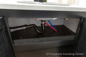 2022 Forest River Cherokee Wolf Pup 16FQ Used Travel trailer Interior Image