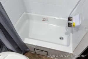 2022 Forest River Cherokee Wolf Pup 16FQ Used Travel trailer Interior Image