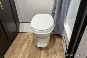 2022 Forest River Cherokee Wolf Pup 16FQ Used Travel trailer Interior Image