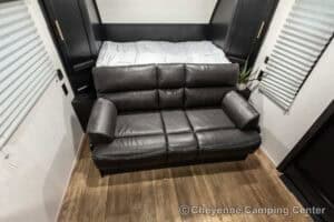 2022 Forest River Cherokee Wolf Pup 16FQ Used Travel trailer Interior Image