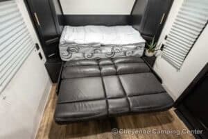 2022 Forest River Cherokee Wolf Pup 16FQ Used Travel trailer Interior Image