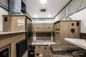 2024 Palomino BackPack SS-550 Pop-Up Truck Camper Interior Image