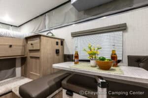 2024 Palomino BackPack SS-550 Pop-Up Truck Camper Interior Image