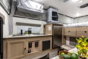 2024 Palomino BackPack SS-550 Pop-Up Truck Camper Interior Image