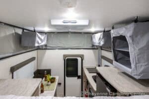 2024 Palomino BackPack SS-550 Pop-Up Truck Camper Interior Image